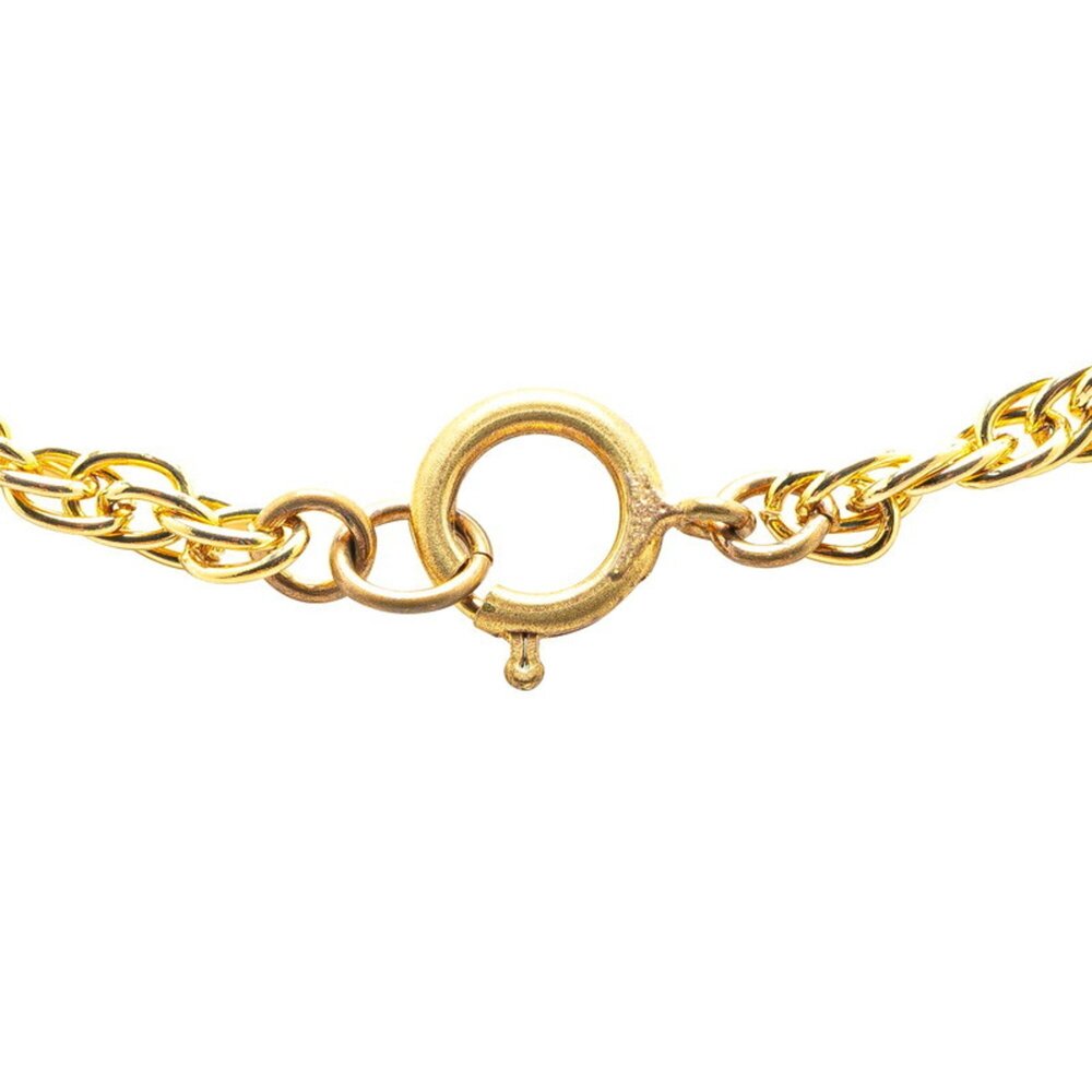 CHANEL Authentic Gold Logo Necklace - Picture 2 of 4